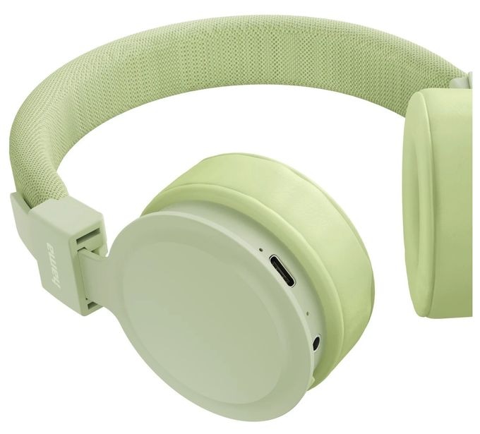 Ohraufliegender Bluetooth Kopfhörer kabellos 15 h Laufzeit USB Typ-C  221769 Freedom Lit III (Grün) 