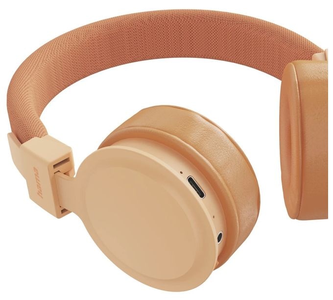 Ohraufliegender Bluetooth Kopfhörer kabellos 15 h Laufzeit USB Typ-C  221770 Freedom Lit III (Orange) 