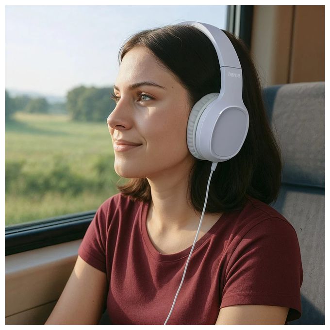 Ohraufliegender Kopfhörer Kabelgebunden USB Typ-C  221815 Fun C (Weiß) 