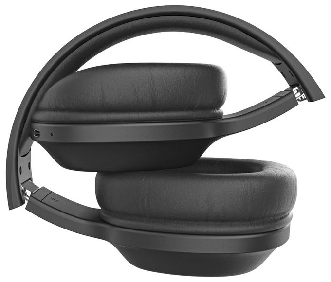 Over Ear Bluetooth Kopfhörer kabellos 60 h Laufzeit USB Typ-C  221821 Spirit Calypso X (Schwarz) 