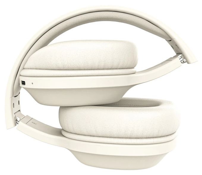 Over Ear Bluetooth Kopfhörer kabellos 60 h Laufzeit USB Typ-C  221822 Spirit Calypso X (Beige) 