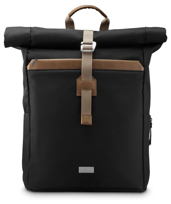 bis 41,1 cm (16.2 Zoll) (Schwarz/Braun) 222023 Silvan Notebook-Rucksack 
