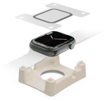 Klare Bildschirmschutzfolie Kunststoff 4H für  Apple Watch 4 / 5 / 6 / SE 1st / 2nd Gen, 40mm Schlagfest, Schlagfest, Kratzresistent, Schockresistent 222767 Super Hybrid 