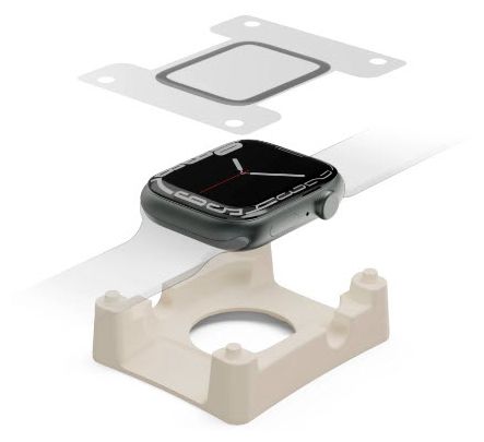 Klare Bildschirmschutzfolie Kunststoff 4H für  Apple Watch 4 / 5 / 6 / SE 1st / 2nd Gen, 44mm Schlagfest, Schlagfest, Kratzresistent, Schockresistent 222768 Super Hybrid 