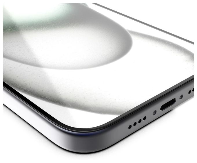 Klare Bildschirmschutzfolie Glas 10H für  Apple iPhone 16 Pro Schlagfest, Schlagfest, Kratzresistent, Splitterfrei, Schockresistent 222786 Extreme Protect 