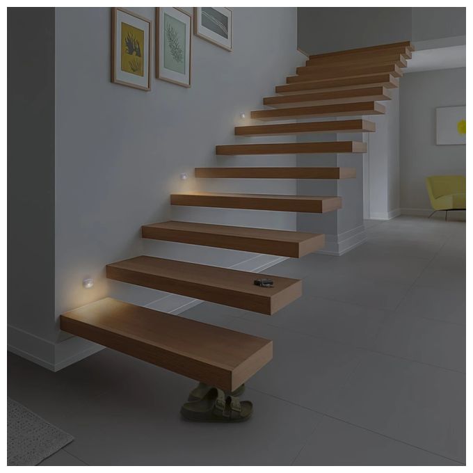 LED Warmweiß (2700K) Warmweiß Batterie/Akku 223502 Cozy Nachtlicht 