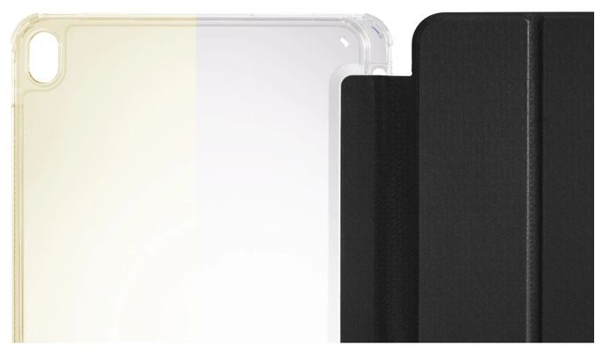 Folio aus Kunststoff für Apple iPad 11"(25) / 10.9" (22) bis 27,9 cm (11") Abnutzungsresistent, Stoßfest, Fallbeständigkeit, Staubresistent, Schlagfest, Kratzresistent, Splitterfrei, Stoßfest (Schwarz) 227099 Extreme Protect 