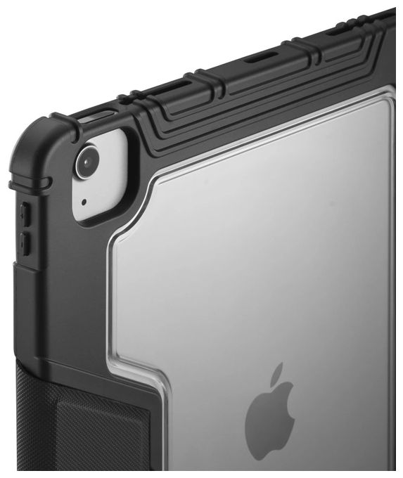 Folio aus Kunststoff für Apple iPad Air 13" (2024/2025) bis 33 cm (13") Stoßfest, Schmutzabweisend, Staubresistent, Schlagfest, Kratzresistent, Schockresistent mit Magnetverschluss (Schwarz) 231012 Protection 