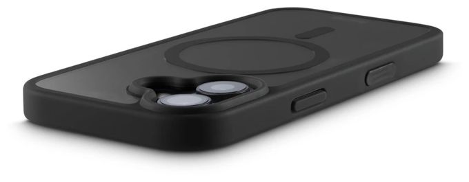 Cover für Apple iPhone 17 (Schwarz, Transparent) 232381 Frame Protect 