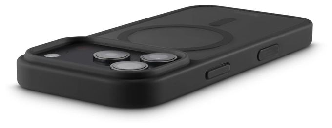 Cover für Apple iPhone 17 Pro (Schwarz, Transparent) 232404 Frame Protect 