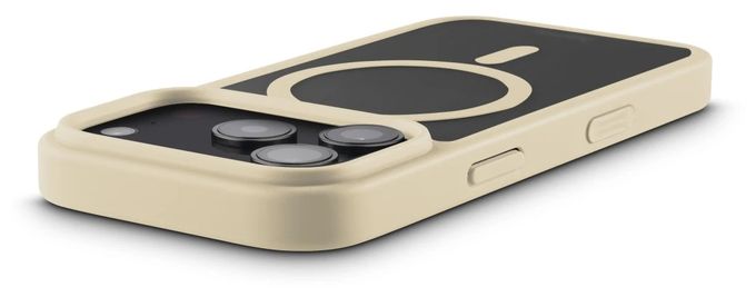 Cover für Apple iPhone 17 Pro  232406 Frame Protect (Beige, Transparent) 