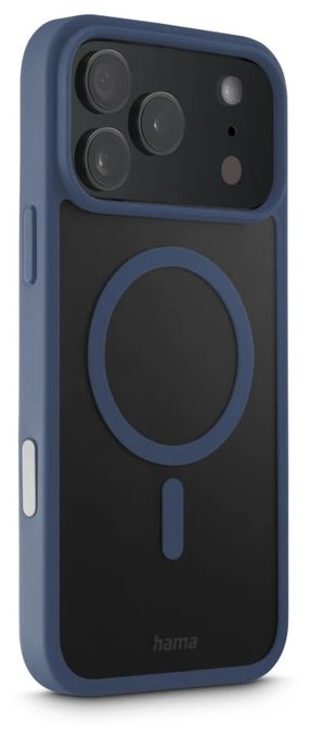 Cover für Apple iPhone 17 Pro Max  232419 Frame Protect (Blau, Transparent) 