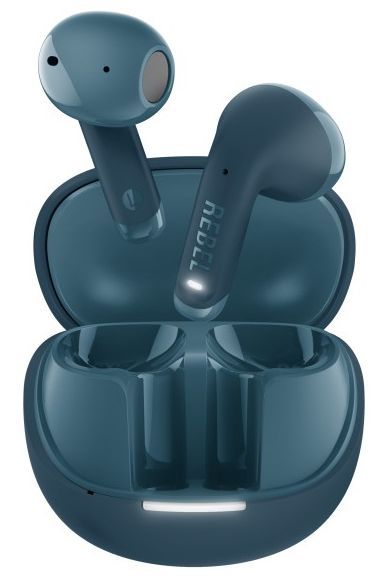 In-Ear Bluetooth Kopfhörer Kabellos TWS 9 h Laufzeit IPX4 USB Typ-C  232954 Twins Core 2 (Blau) 