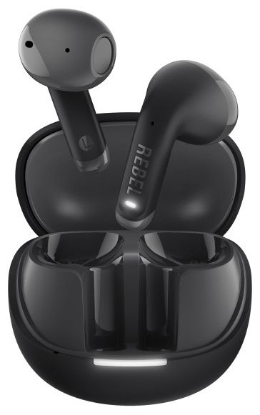 In-Ear Bluetooth Kopfhörer Kabellos TWS 9 h Laufzeit IPX4 USB Typ-C  232955 Twins Core 2 (Dunkles Grau) 