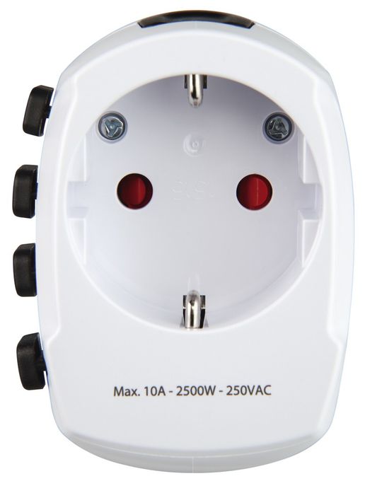 World Travel Pro Reiseadapter für bis zu 150 Länder 