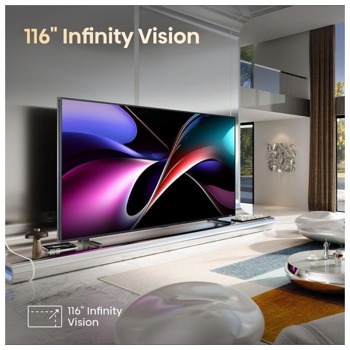 116 '' UXQ | RGB MiniLED Smart TV 4K 165 Hz 