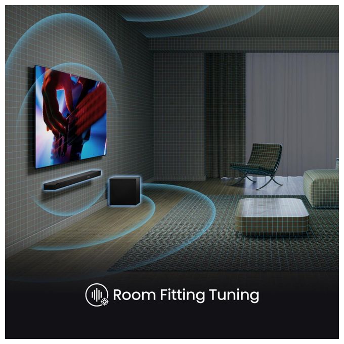 Soundbar 440 W 3.1.2 Kanäle  AX3120Q (Schwarz) 