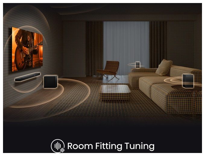 Soundbar 600 W 5.1.4 Kanäle  AX5140Q (Schwarz) 