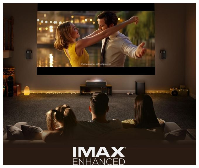 UHD 4K (3840x2160) Laser Ultra-Short-Throw-Projektor  PT1 GMG 4K Smart Laser Cinema (Schwarz) 