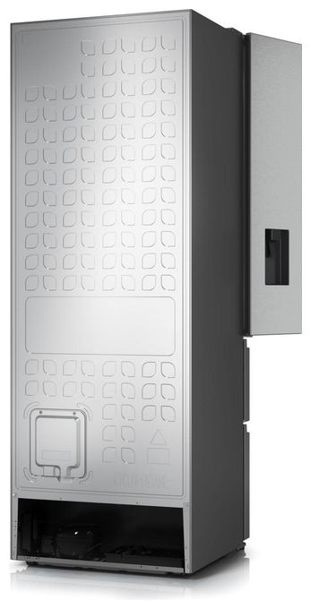 Side-by-Side Kühl-/ Gefrierkombination French Door 336 l / 149 l 295 kWh NoFrost 2000 mm x 700 mm  RF632N4WIE (Grau, Edelstahl) 