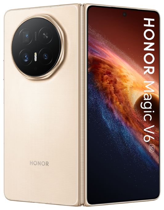 512 GB Smartphone 16,6 cm (6.5 Zoll) 50 MP Dreifach Kamera WiFi 6E  Magic V6 (Gold) 