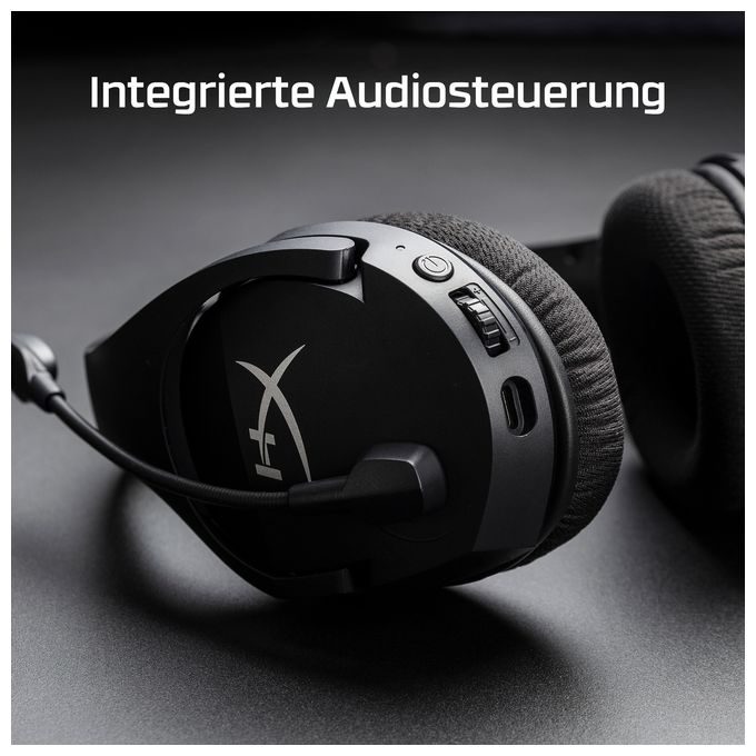 Over Ear Kopfhörer kabellos  Cloud Stinger Core (Schwarz) 