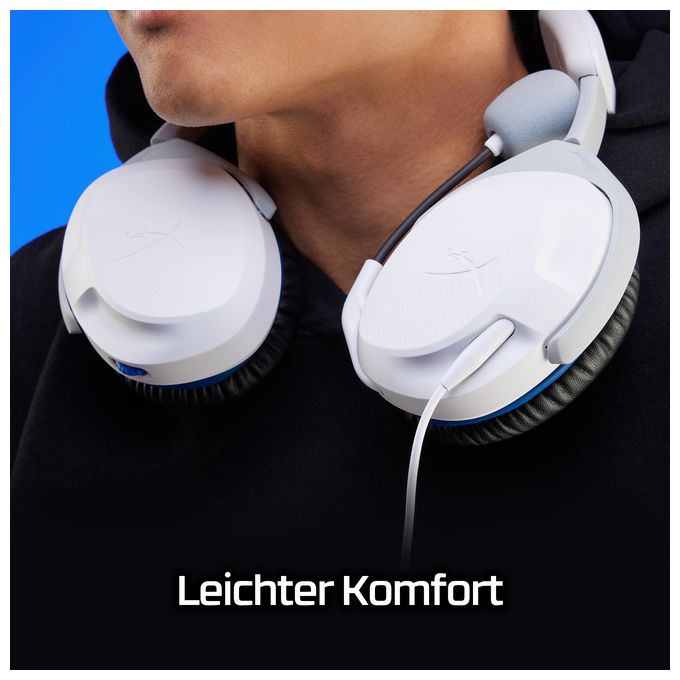 Over Ear Kopfhörer kabelgebunden  Cloud Stinger II (Weiß) 