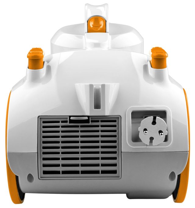 Bodenstaubsauger Beutellos 700 W HEPA  VC009 (Weiß, Orange) 