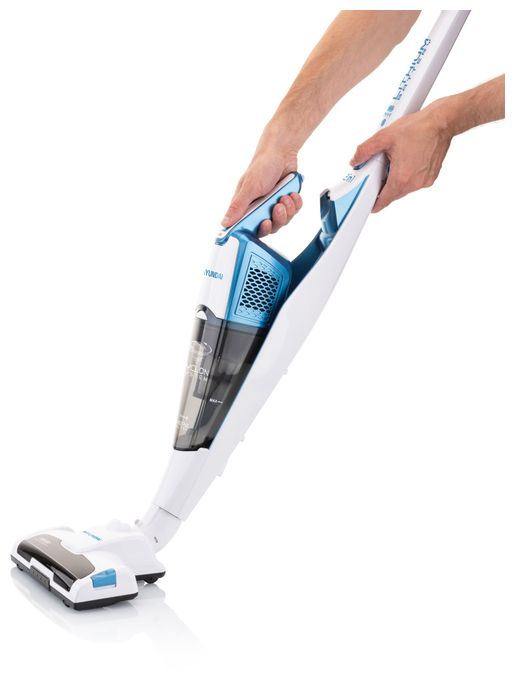 Handstaubsauger Beutellos bis 25 min Laufzeit 14,4 V HEPA  VC914 (Weiß, Blau) 