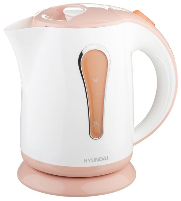 1,0 l Wasserkocher 1630 W  VK102O (Weiß, Orange) 