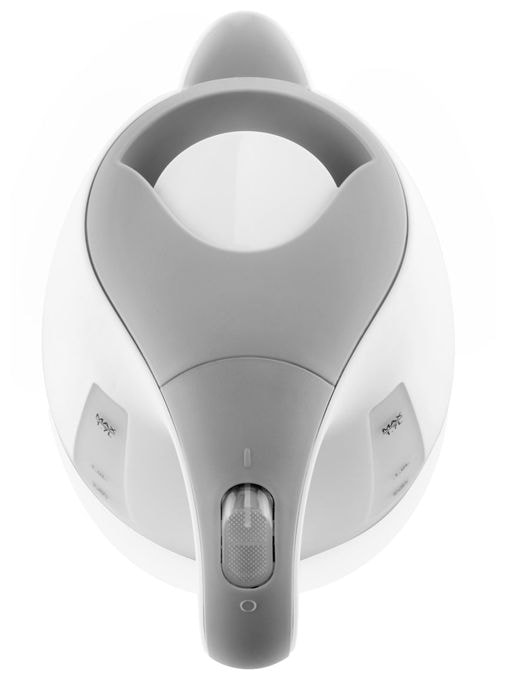 1,7 l Wasserkocher 2200 W  VK107G (Grau, Weiß) 