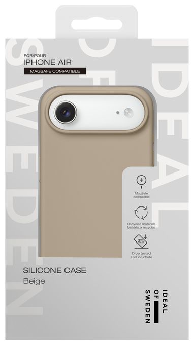 Silicone Case MagSafe Cover für Apple iPhone 17 Air (Perfect Beige) 