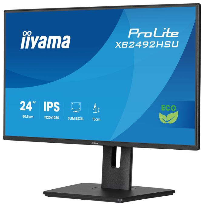 Full HD Monitor 60,5 cm (23.8 Zoll) 16:9 3 ms 300 cd/m²  ProLite XB2492HSU-B1 (Schwarz) 