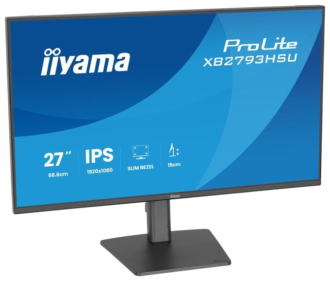 Full HD Monitor 68,6 cm (27 Zoll) 16:9 1 ms 350 cd/m²  ProLite XB2793HSU-B1 (Schwarz) 