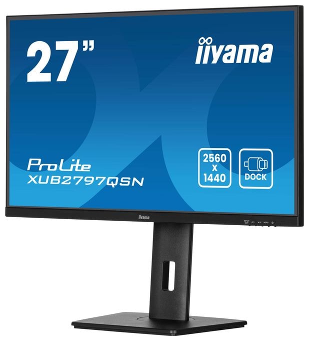 Quad HD Monitor 68,6 cm (27 Zoll) 16:9 1 ms 300 cd/m²  ProLite XUB2797QSN-B2 (Schwarz) 