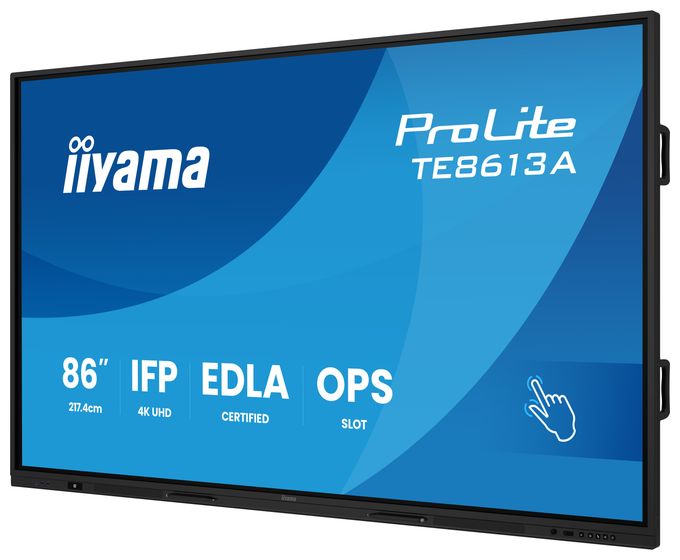 4K Ultra HD Monitor 2,17 m (85.6") 16:9 8 ms  ProLite TE8613A-B2AG (Schwarz) 