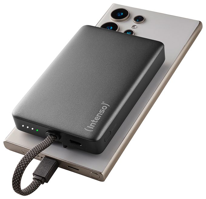 10000 mAh Powerbank USB Typ-C  MC10000 (Schwarz, Grau) 
