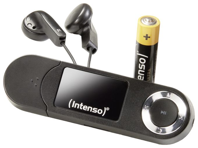 MP3 Spieler 16 GB  Music Walker (Schwarz) 
