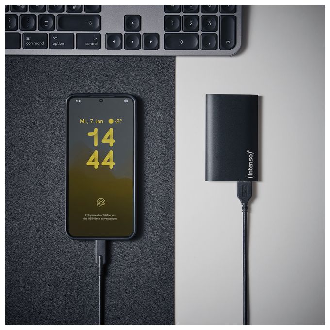 2 TB SSD 1.8"  Portable Premium Edition (Schwarz) 