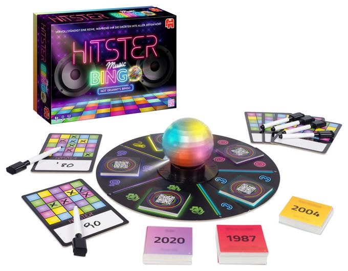 Kartenspiel bis zu 10 Spielern ab 16 Jahr(e) Hitster - Bingo (Germany) 