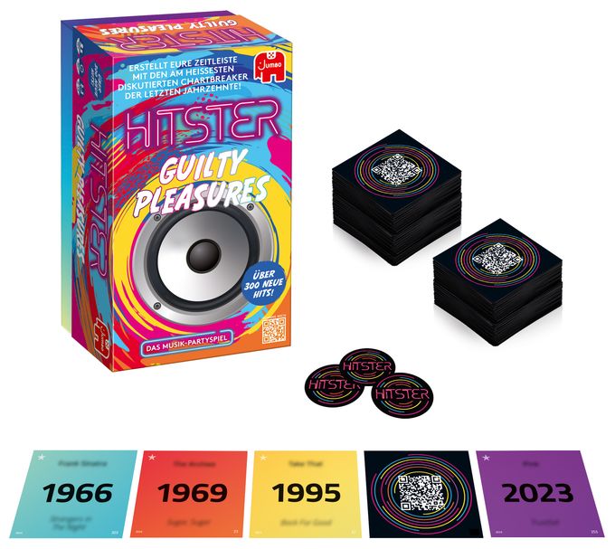 Brettspiel bis zu 10 Spielern ab 16 Jahr(e) Hitster - Guilty Pleasures (DACH) 