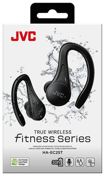 In-Ear Bluetooth Kopfhörer Kabellos TWS 7,5 h Laufzeit IPX5  HA-EC25T (Schwarz) 