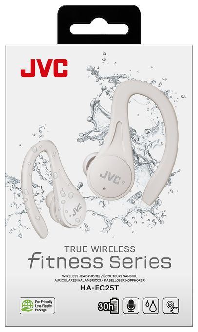 In-Ear Bluetooth Kopfhörer Kabellos TWS 7,5 h Laufzeit IPX5  HA-EC25T (Weiß) 