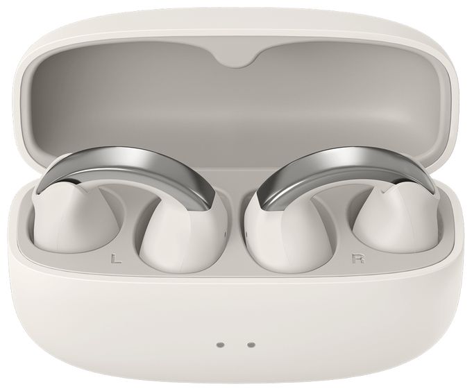 In-Ear Bluetooth Kopfhörer Kabellos TWS IPX4 USB Typ-C  HA-NP1T (Silber, Weiß) 