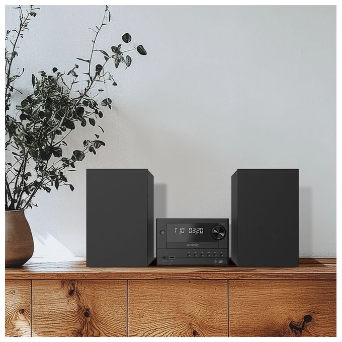 Heim-Audio-Mikrosystem DAB+, FM 10 W Bluetooth  M-450DAB (Schwarz) 