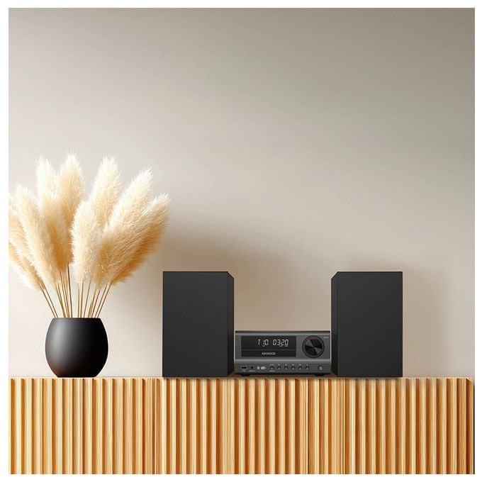 Heim-Audio-Mikrosystem DAB+, FM 80 W Bluetooth  M-750DAB (Schwarz) 