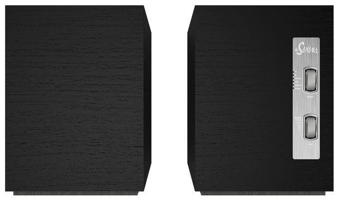 200 W Bluetooth Lautsprecher  The Sevens (Schwarz) 