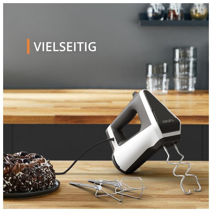 Handmixer 600 W 5 Stufen  GN6021 3MIX 6000 (Grau, Weiß) 