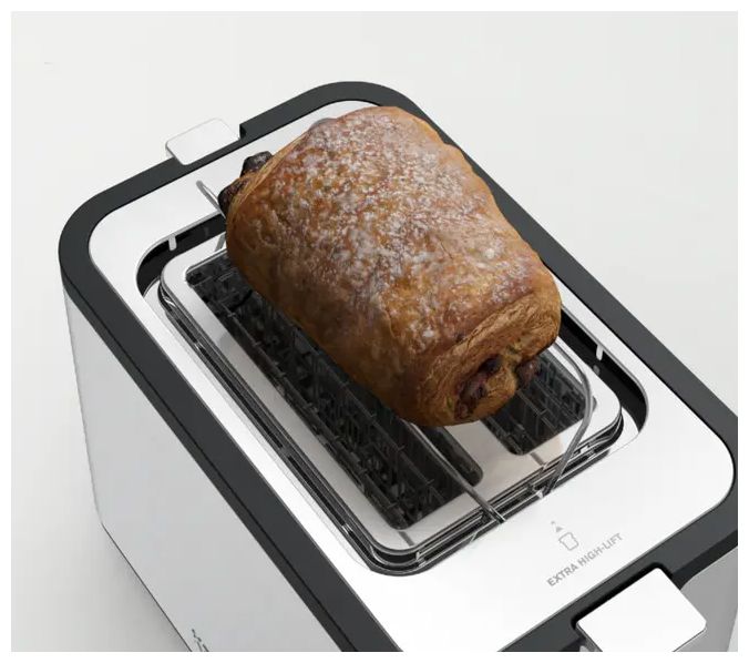 Toaster 850 W 2 Scheibe(n) 6 Stufen  KH442D Control Line (Edelstahl) 