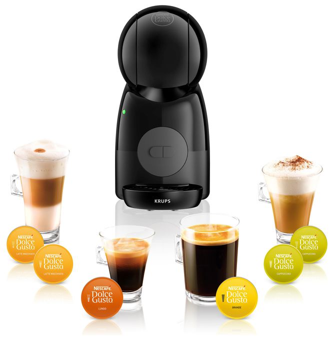Kaffeekapsel Maschine  KP1A3B10 Dolce Gusto Piccolo XS (Schwarz) 